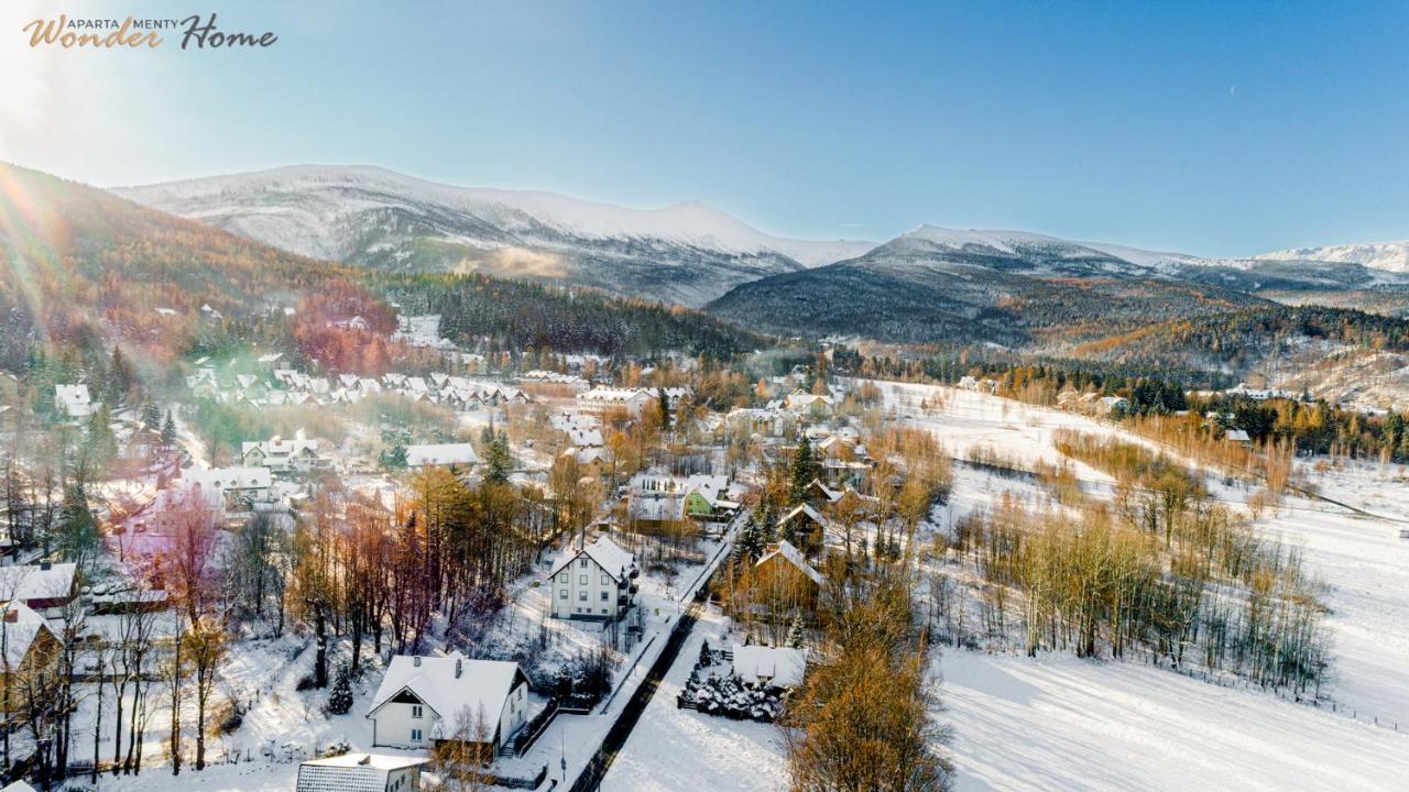 Wonder Home - Apartament Z Garazem, Ogrodkiem, Miejscem Na Grilla I Widokiem Na Karkonosze Карпач Екстериор снимка
